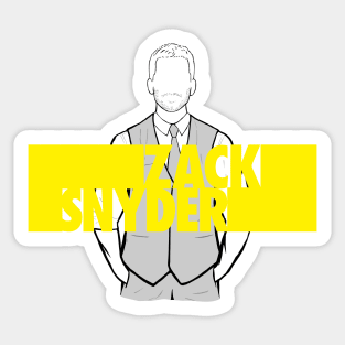 Zack Snyder Portrait 2 Sticker